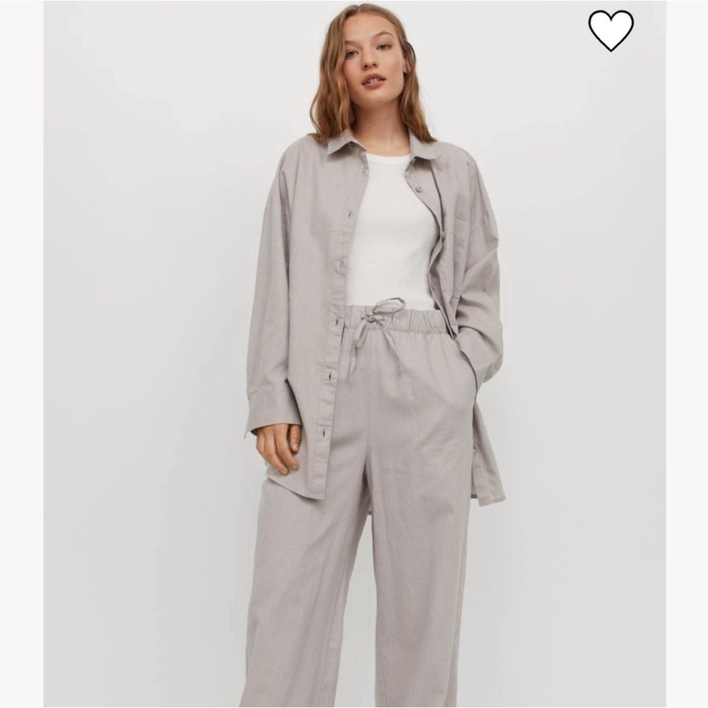 XL/1X 100% linen suit